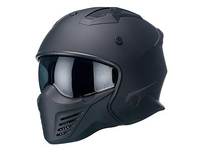 Helma VITO JET BRUZANO MATTE BLACK L